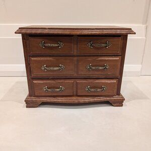 Gunther Mele 1976 Limited Taiwan Wooden Musical Jewelry Box